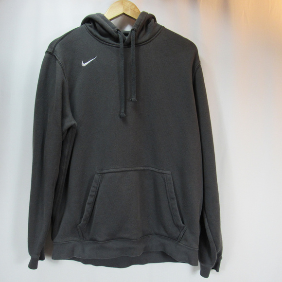 Nike Other - Nike Charcoal Gray Hooded Hoodie Sweatshirt Large